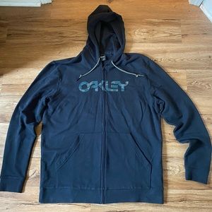 Oakley Full Zip Jacket - Black / Camo - L